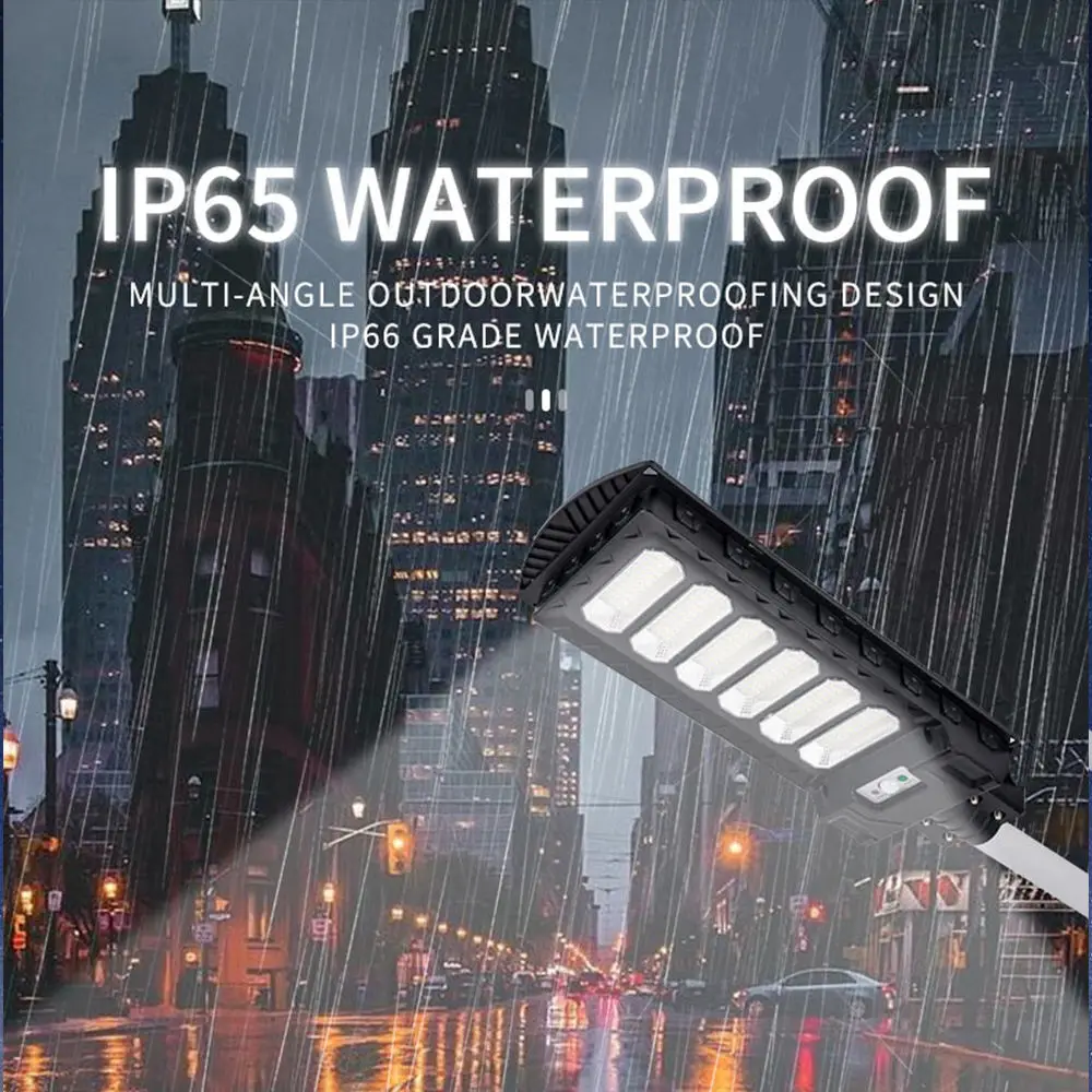 New product Ip65 waterproof outdoor Smd 90w 120w 150w 200w 300w 400w All In One motion sensor solar LED street lamp