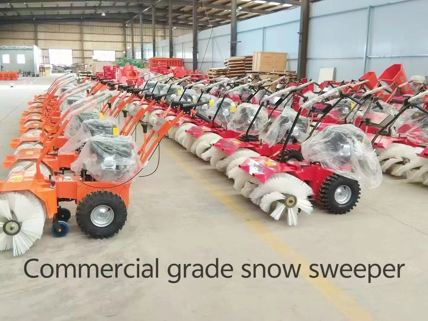 Wholesale High-Power Dual-Use Commercial Outdoor & Patio Brooms Machine Hand--push Snow Sweeper Low Failure Outdoor snow sweeper