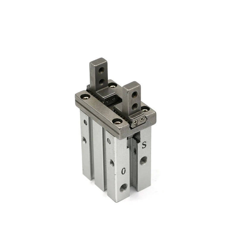 2-jaw Parallel  Pneumatic Gripper Air Cylinders Air Claw Industrial Robot Finger Gripper GMHZ2 Series