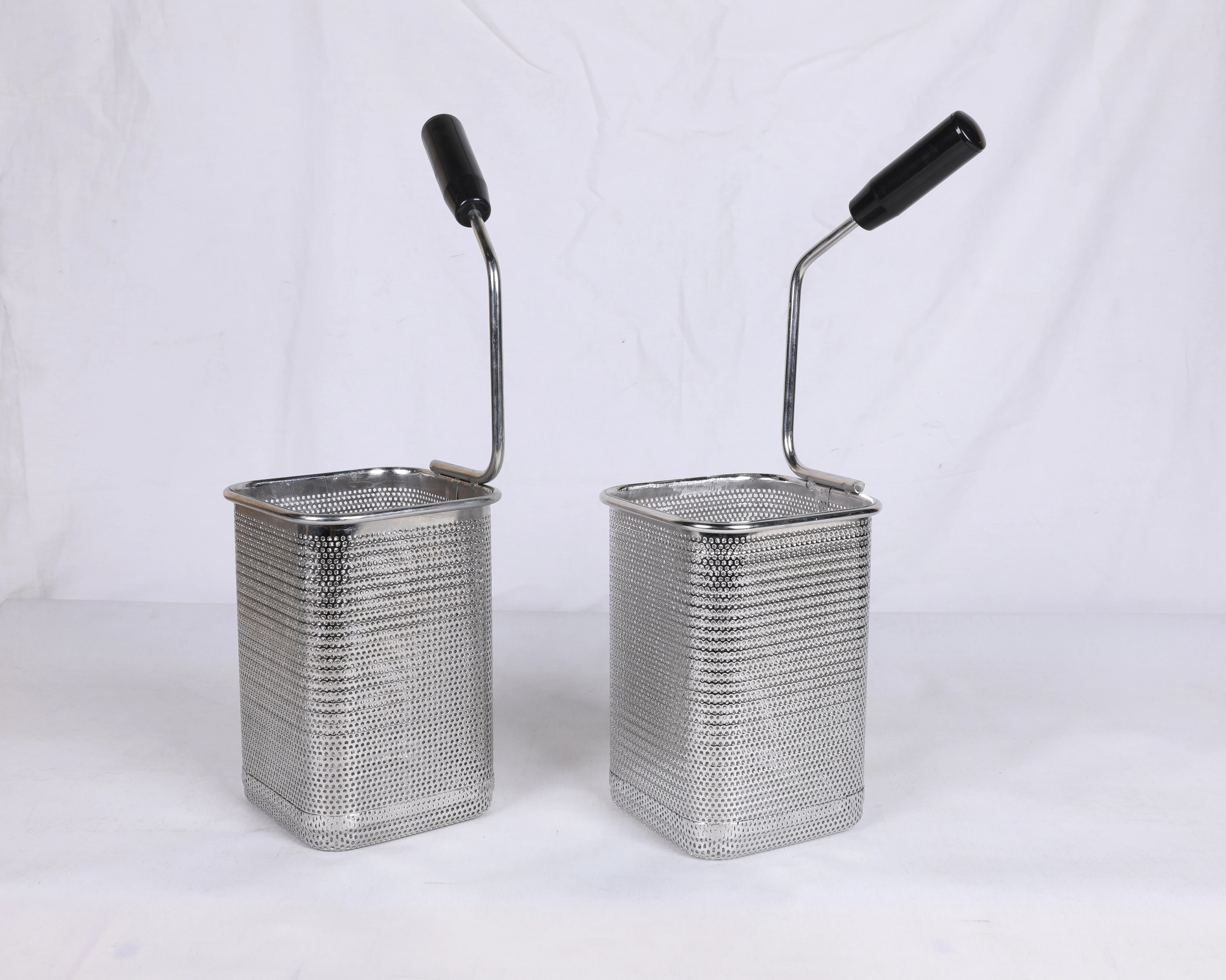 Итальянская корзина для макаронных изделий посуда нержавеющей стали sus304 размер 140x140x413 мм