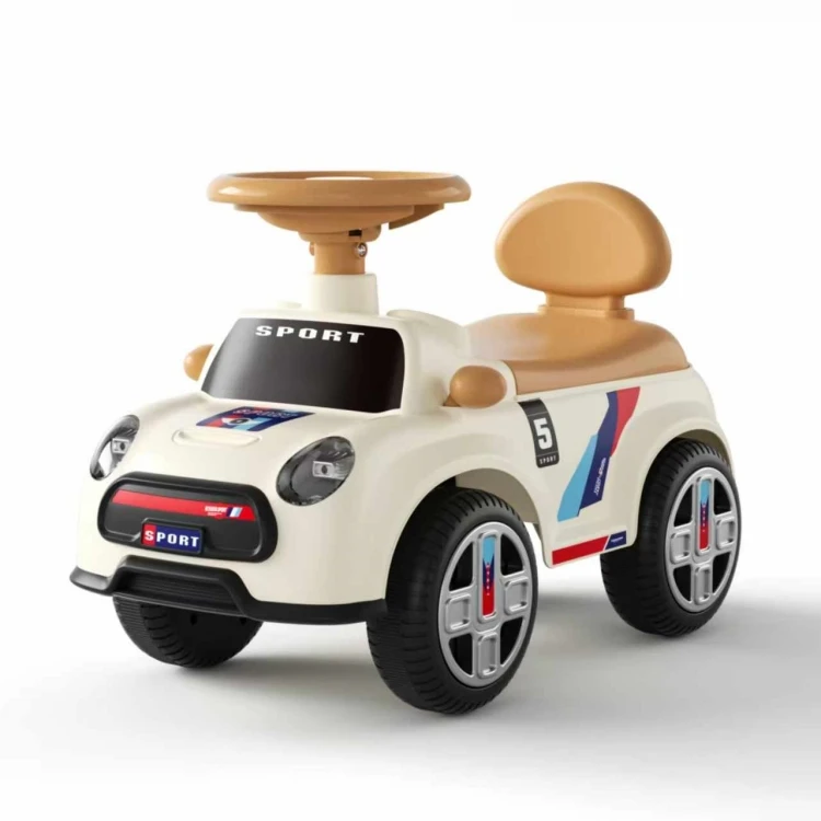 Hand Push Cartoon Steering Wheel Toy Car for Big Kids Ride on Kid