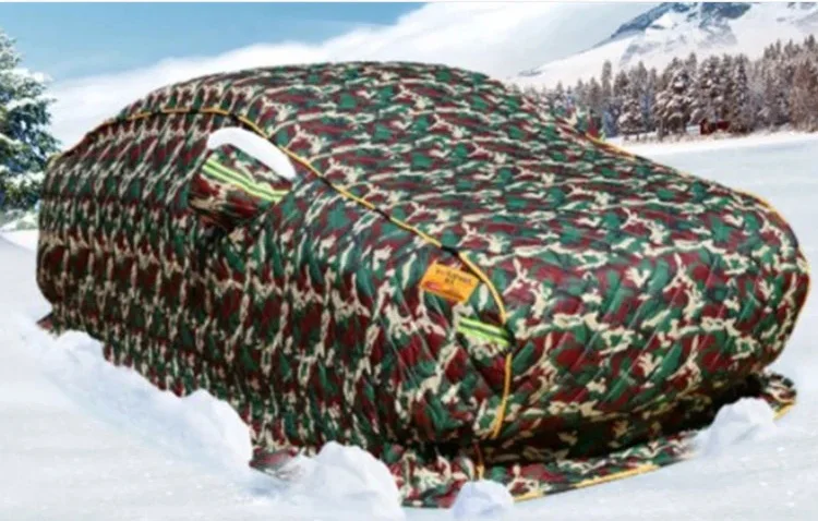 heavy duty breathable fabric waterproof thickened anti hail cover car body protector