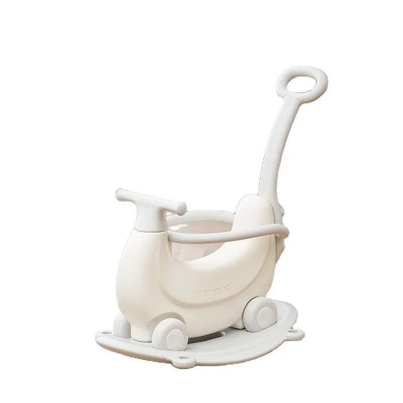 NEW design banana shape  Funny Small Plastic Rocking Horse