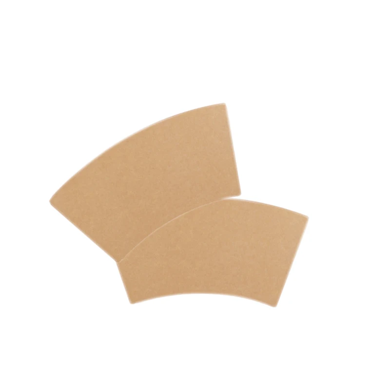 
Food Grade Kraft Paper Brown Pe Coated Paper Cup Fan For Paper Cup 