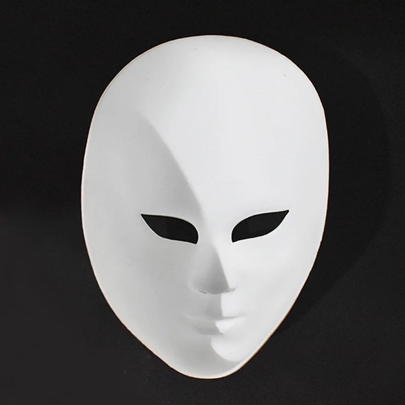 Halloween Party Day of the Dead Blank DIY Plastic Face Mask
