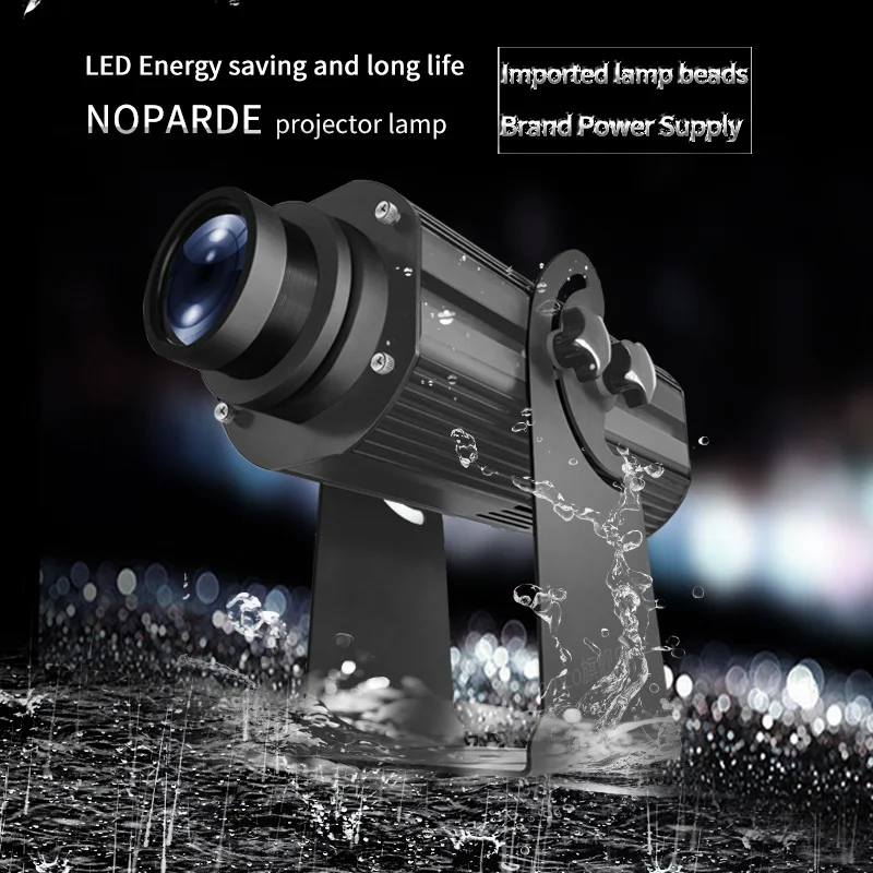 Outdoor 200W waterproof Commercial Advertising long distance advertising projector static state Led outdoor gobo projector