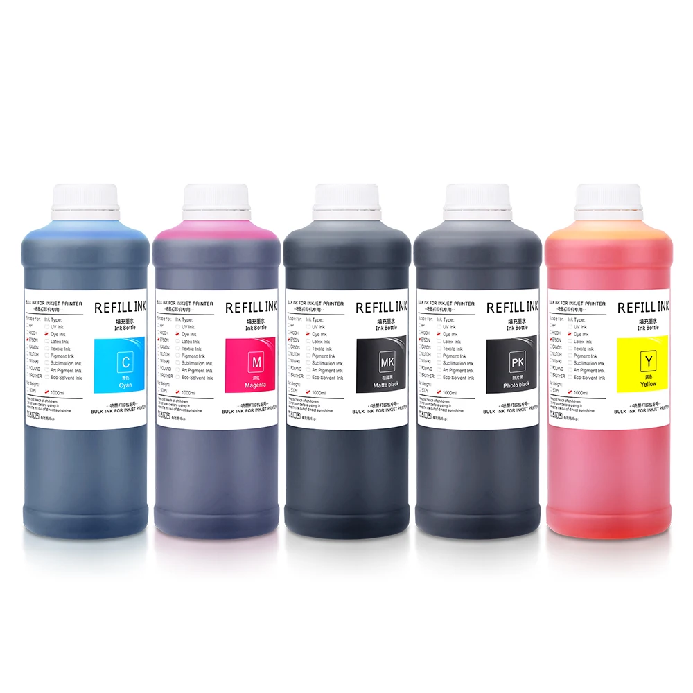 5 видов цветов сублимационные краски для принтеров Epson Surecolor SC T 5270 T3000 T5270 T7200 T3200 T7070 T5200 T3270