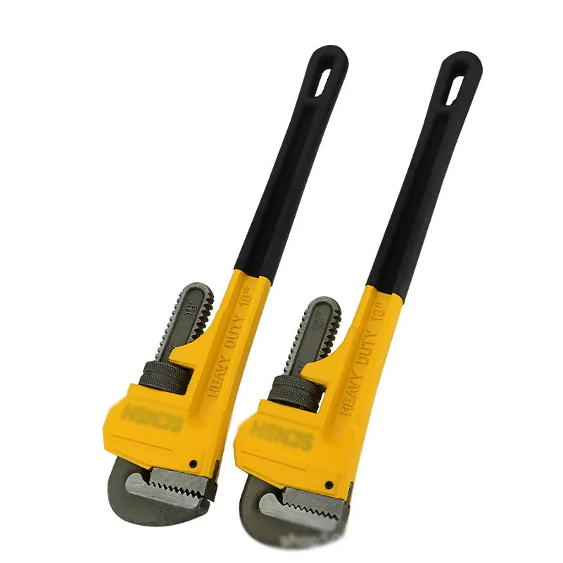 sizes ratchet slanting chain pipe wrench