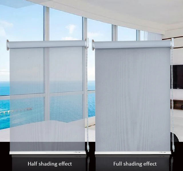 Blackout window roller blinds electric motorized smart APP wifi control blackout motor remote waterproof buy roller blinds shade