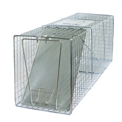 Factory Wholesale Double Door Animal Trap Weasel Cage Trap