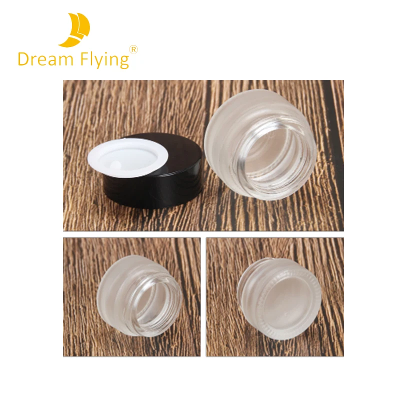 Лидер продаж, стеклянный восковой контейнер 5 мл, стеклянный восковой контейнер с повышенной герметичностью