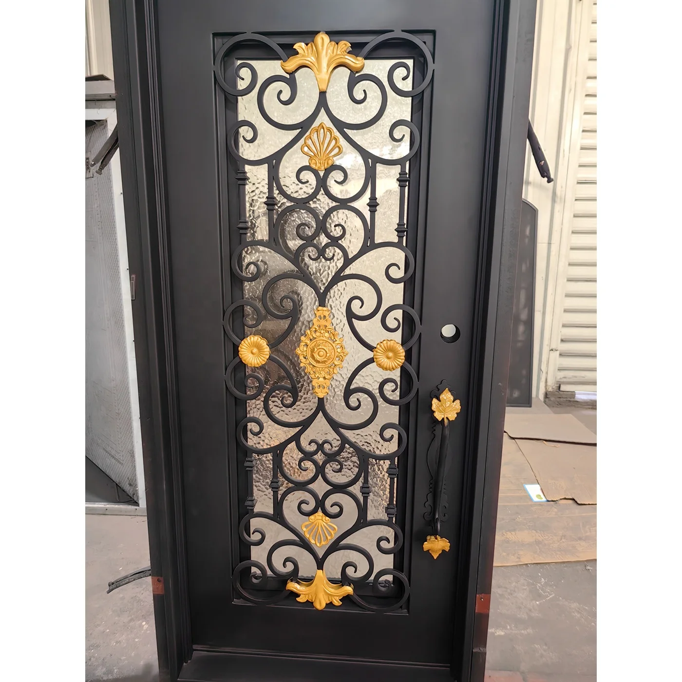 Doors With Side Piece Single Entry Wrought Wholesale Double Doors. 1 Square Meter Forged Skin Xiamen Mahogany Pdf for Iron Door