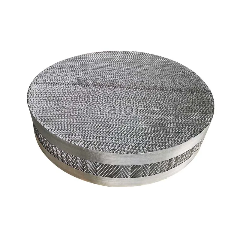 Hot selling 304 316 Metal Wire Gauze Structured Packing
