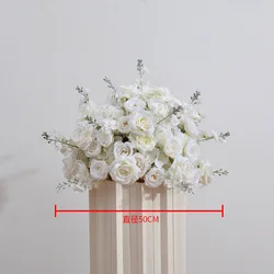 Flower Ball Artificial Silk Cloth For wedding table centerpiece  exhibition Hall decoration
