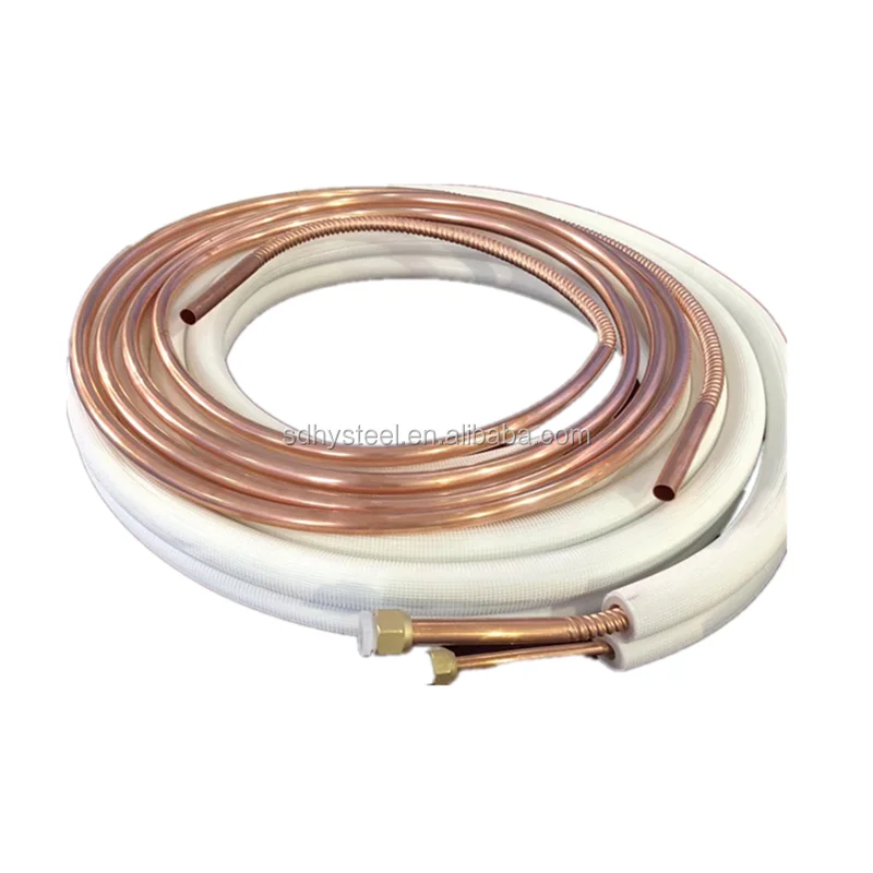 Hot Sale Air Conditioner Copper Tube Pancake Tube Refrigeration Copper Pipe Medical Gas