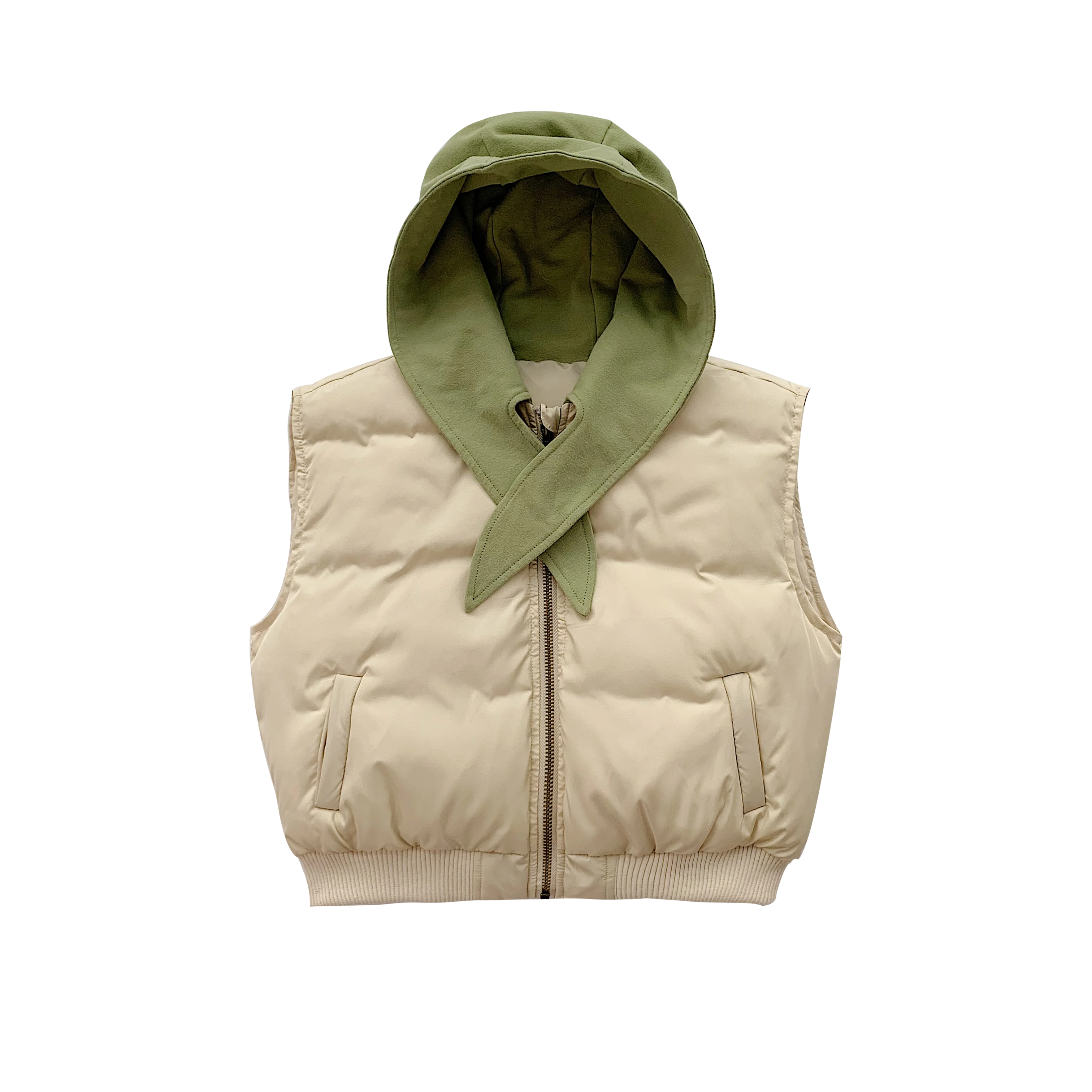 
Winter Warm Kids Down Vest Solid Color High Quality Lightweight Zipper Winter Clothes for Girls 