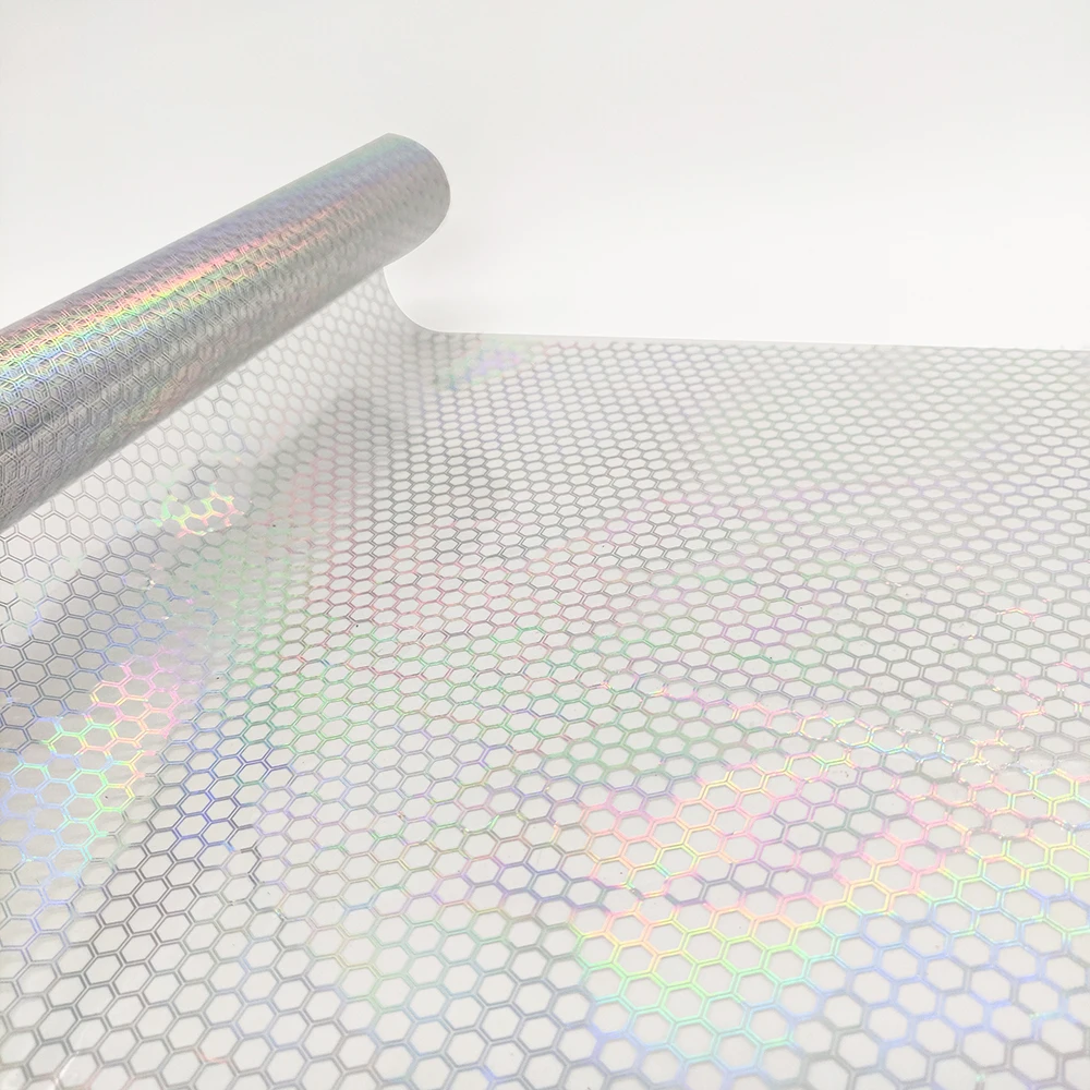 XJC printed PET film Hot stamping foil heat press transfer vinyl used for Garment and packing