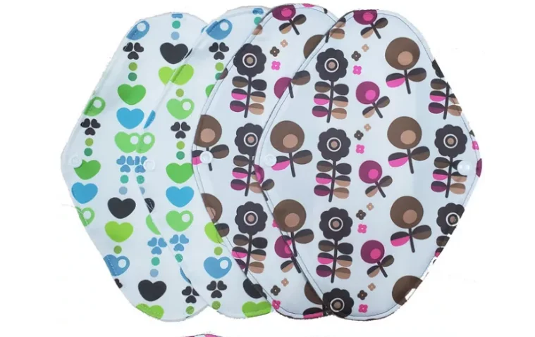 Hot Sale Cloth Sanitary Pads Organic Cotton Reusable Sanitary Pads