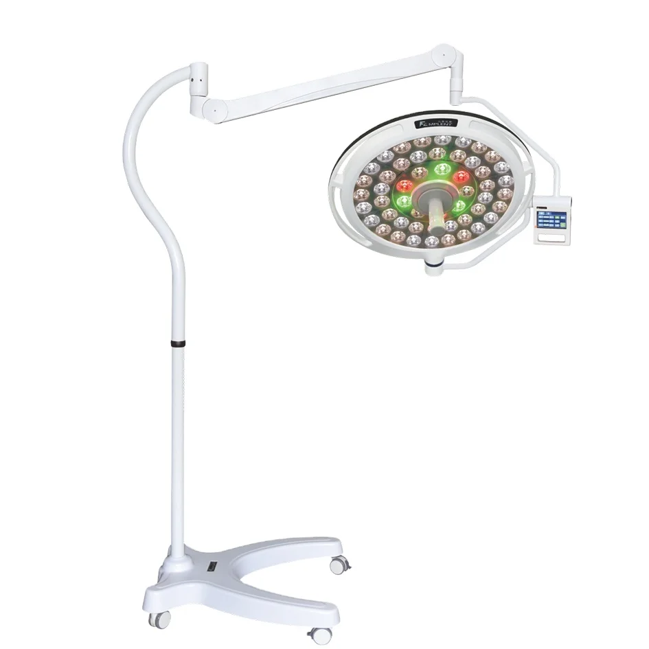 Mplent Portable Medical  shadowless lamp 700 single dome head operation light New design surgical light with CE ISO certificates