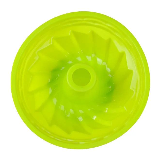 Reusable Silicone cake Mold Nonstick Fulted Molds Tube for Baking Fluted Tube Cake pan for Jello and Gelatin