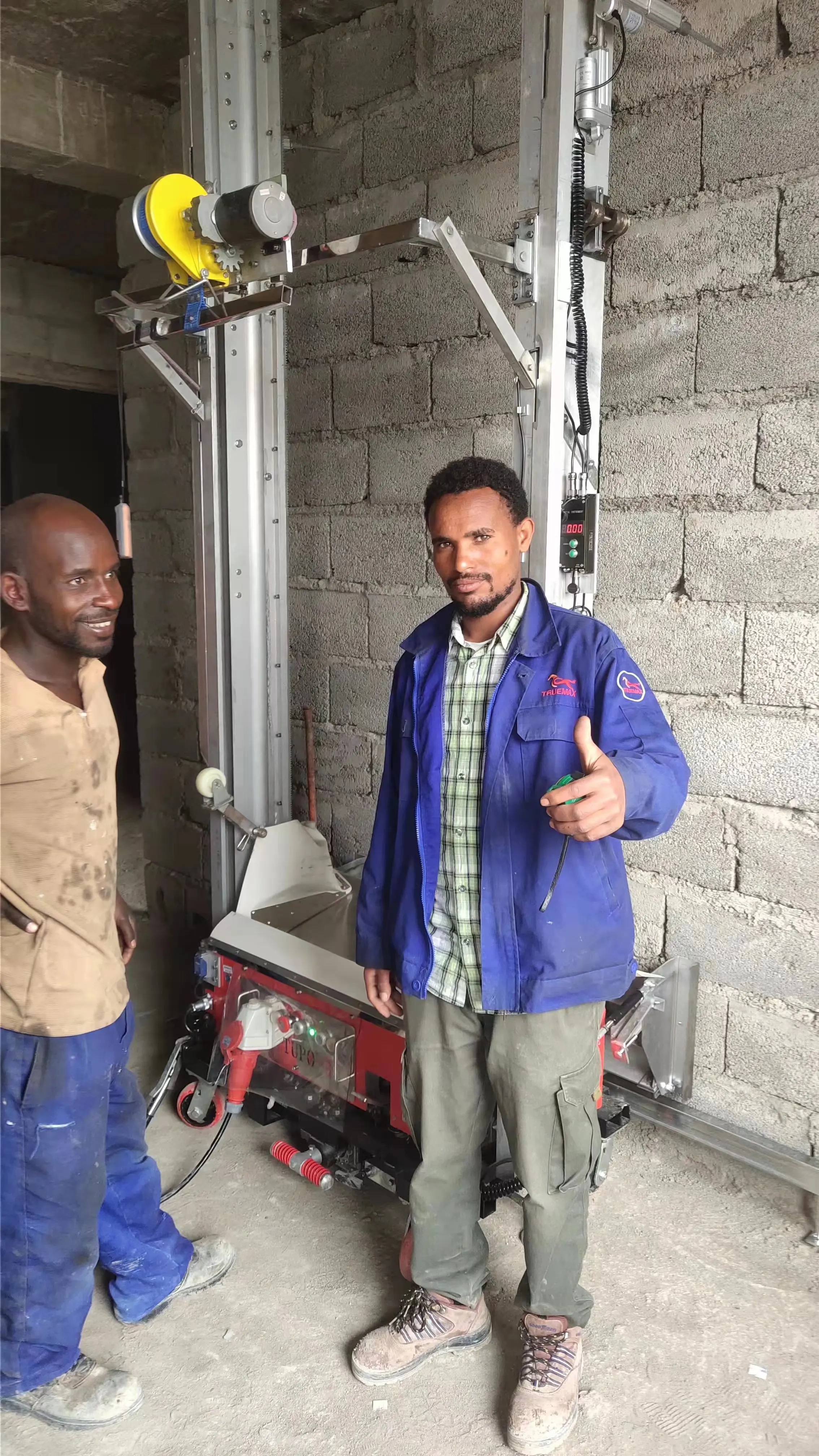 wall plastering machine automatic wide plastering machine internal wall