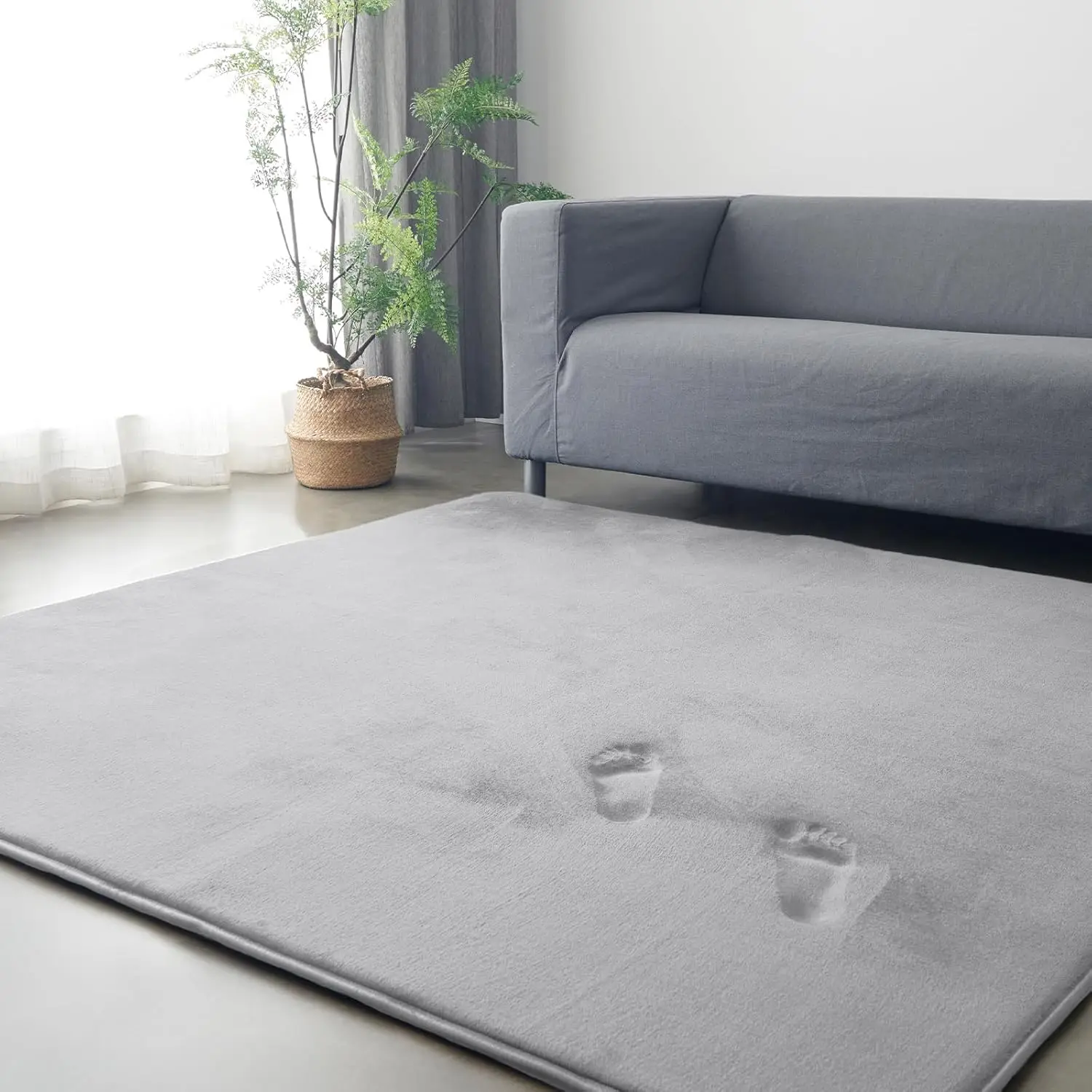 Home Decor Nursery Baby Playpen Area Rugs Living Room Toddler Crawling Mat Non Slip Coral Velvet Memory Foam Tatami Kids Mat