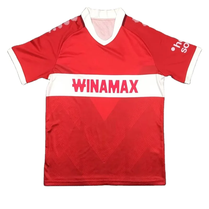 24 25 Thai Quality Football Team Club Special Fan Version Red Color Stuttgart Soccer Jersey Shirt for Men
