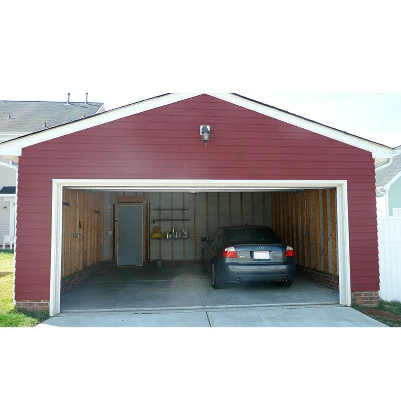 Mobile garage made by steel structure
