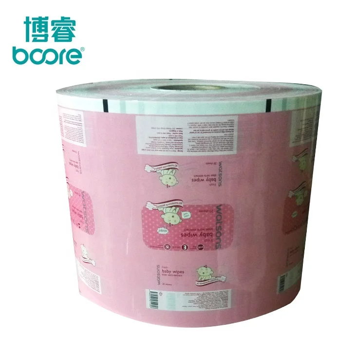 Qingzhou Bright PET/PE Wet Wipes Packaging Film