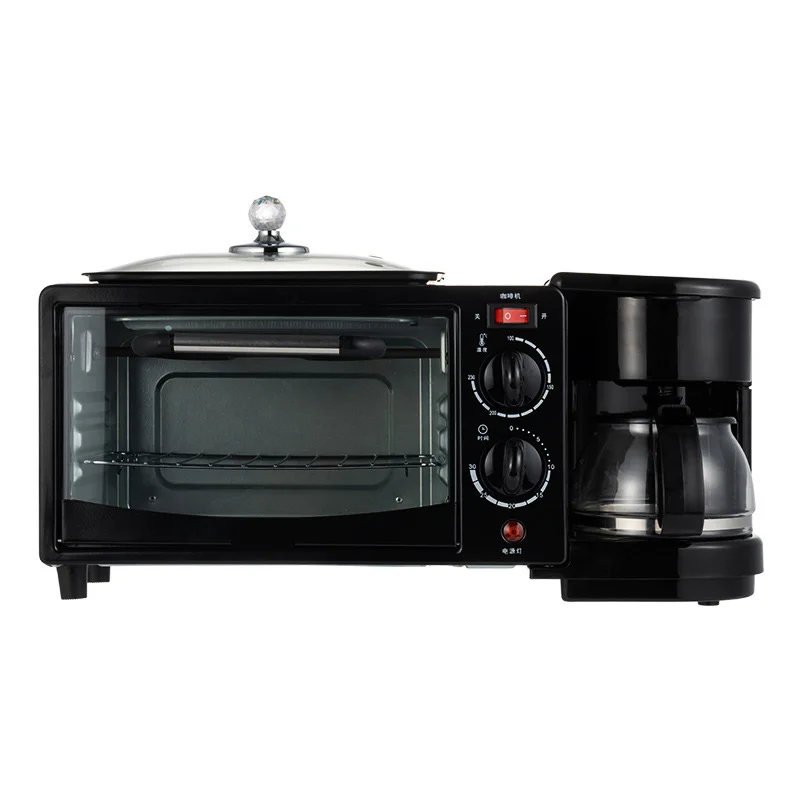 Горячая продажа Электрический 3 в 1 завтрак машина автоматическая многофункциональная для аппарата для приготовления завтрака кофе сэндвич, тем самым позволяя зернам раскрыться управление таймером