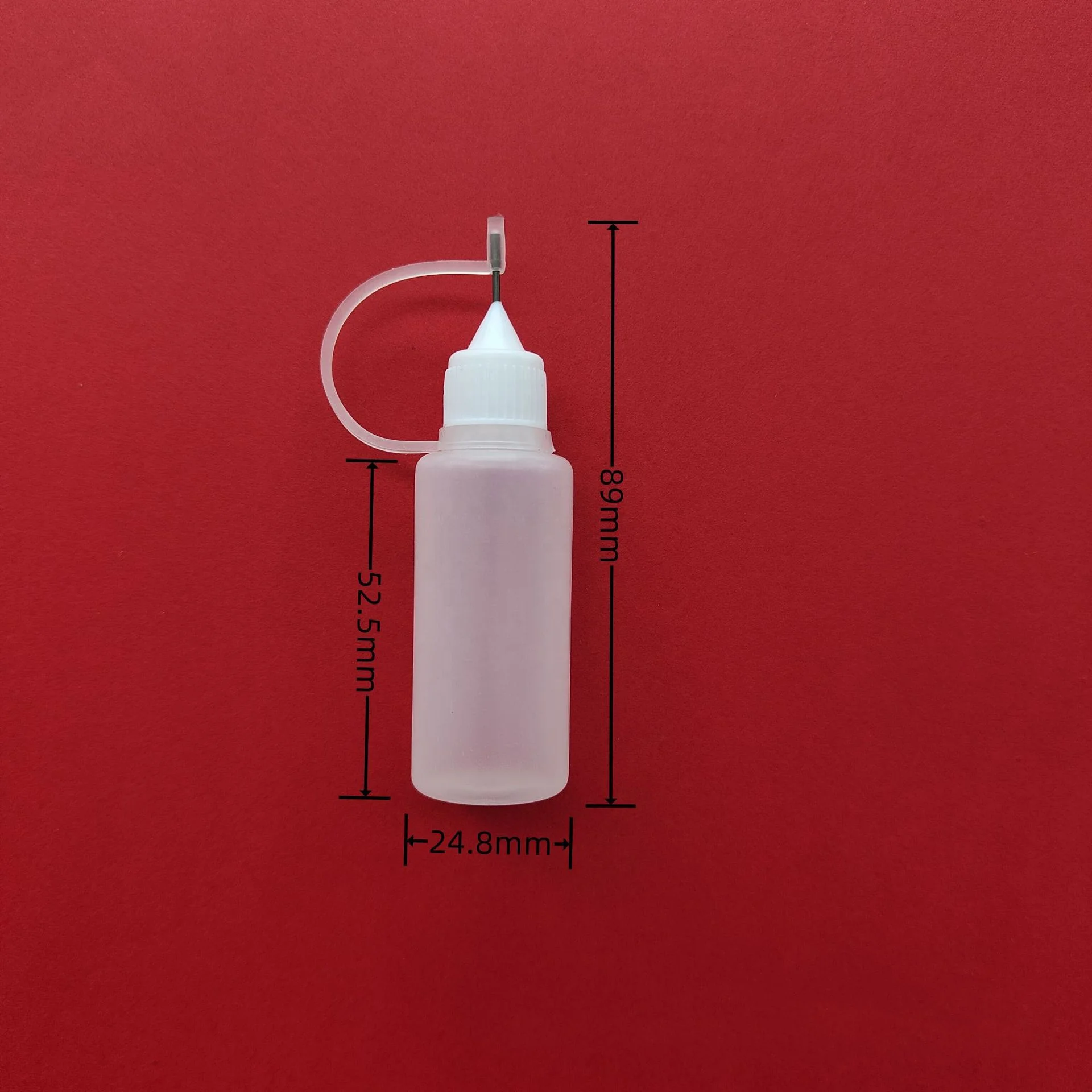 Hot Pe 20ml Plastic Ink Liquid Dropper Bottle Steel Needle Tip Oil Squeeze Juice Bottle