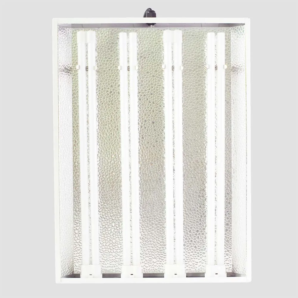 
2ft T55 Propagator Grow Light Fixture 4 Bulbs Hydroponics T55 Propagation Grow Lights Fluorescent Fixture 