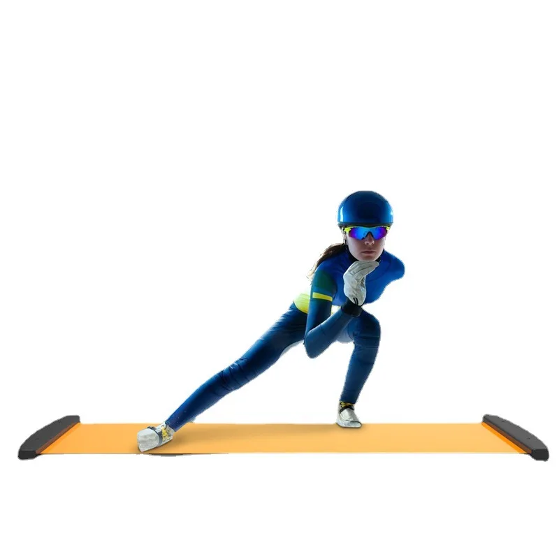 Hot selling home fitness exercise cham sliding mat indoor fitness leg training mat