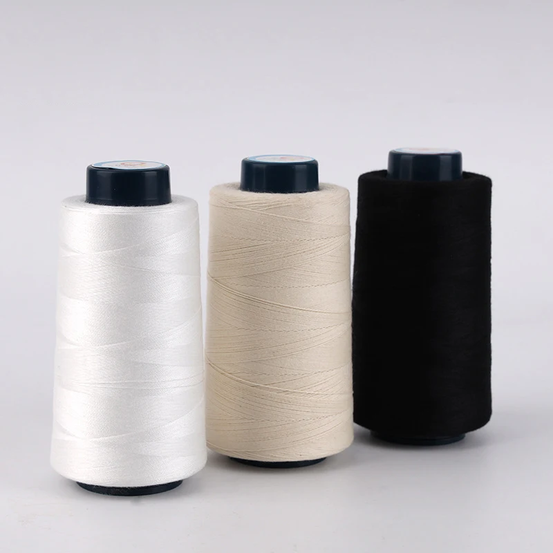 Factory Price Tex24 45s/2 29s/3 Poly Poly Core Spun Polyester China Sewing Thread For Jeans