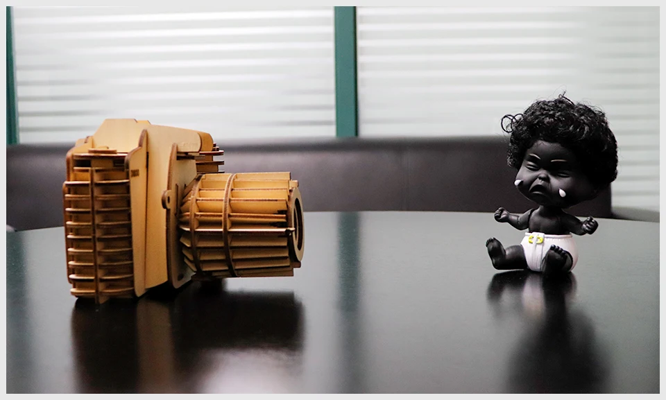 Unisex 3D Wooden Puzzle Hand-Assembled Camera Model Game for Children Educational and Hands-On Toys for Ages 5 to 7 Years