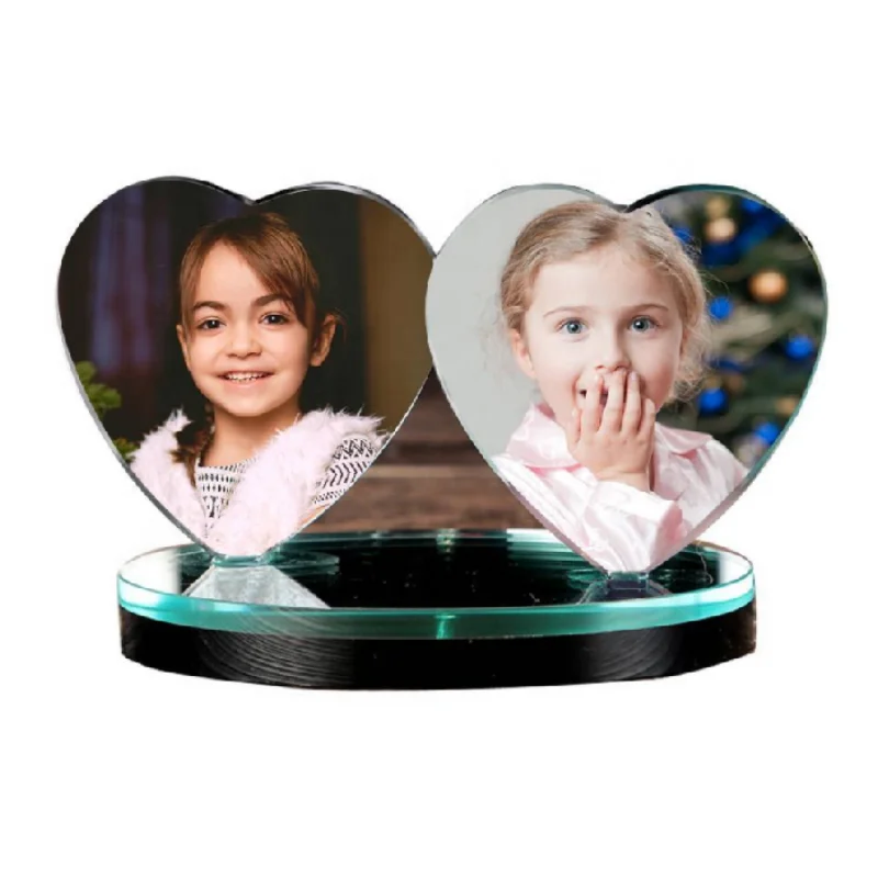 Heart-Shaped Wedding Gifts Marco Para Fotos Custom Crystal Crafts For Souvenir