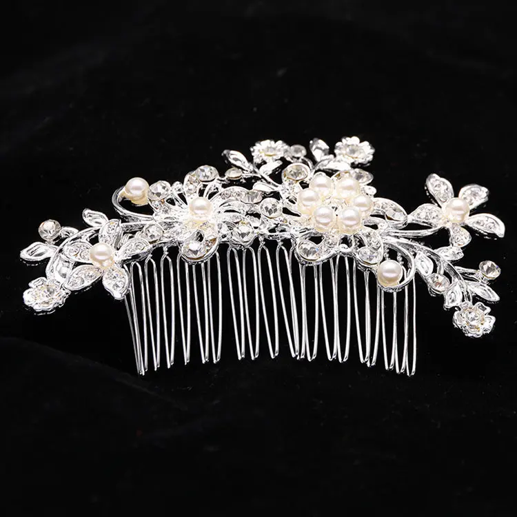 Luxury Rhinestone Bridal Hair Accessories Wedding Hair Crown Crystal Princess Pageant Tiara Metal Headwear Decoration