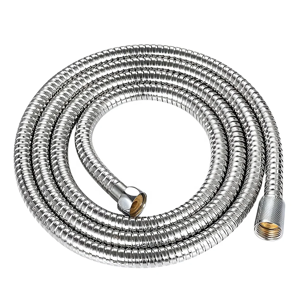 Оптовая продажа санитарный домашний душ ручной из нержавеющей стали гибкий шланг для душа