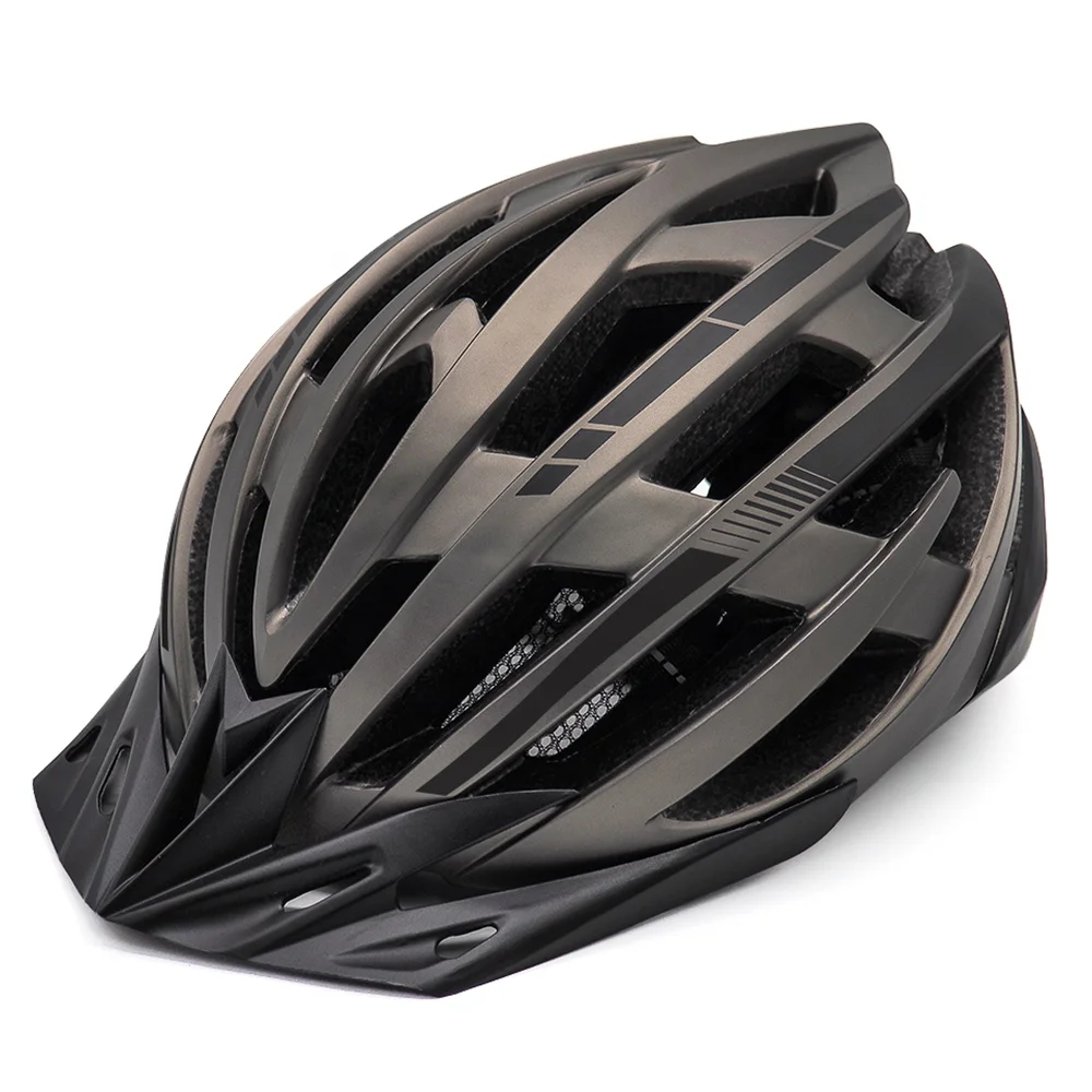 FUNNWICT Bike helmet visor replacement oem off road  with rear light outdoor safety riding helmet adult sport helmet