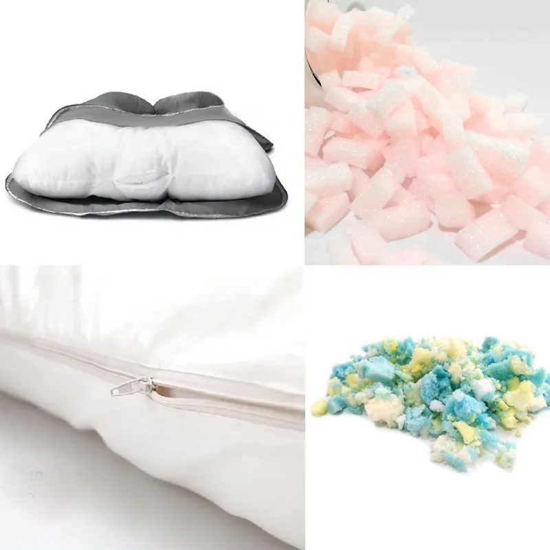 Pregnancy Bamboo Body Pillow Lumbar Support 59 x 32inch U-Shaped Memory Foam Infused with Copper Ions,  Removable Bamboo Cover