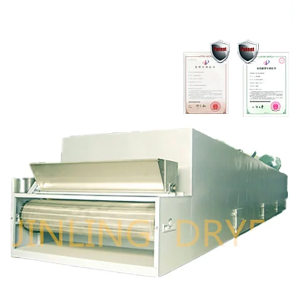 High performance DWF SS304/SS316L material wholesale hemp belt dryer machine