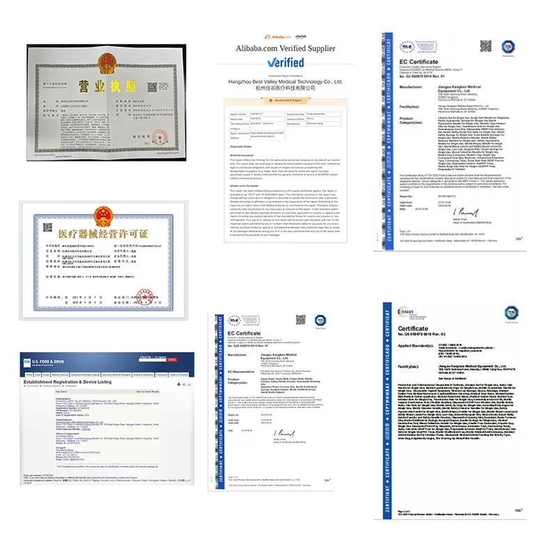 Medical Disposable Vacuum/Non-vacuum Glass/Plastic Vacutainer Blood Collection Tube