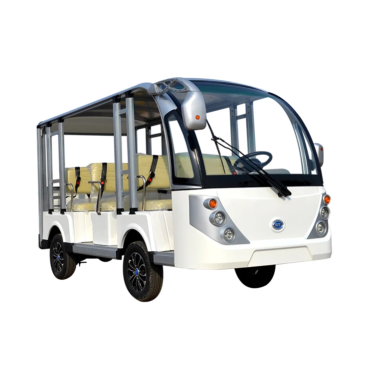 72V  48V littium battery electric sightseeing vehicle tour bus with fully intelligent controller