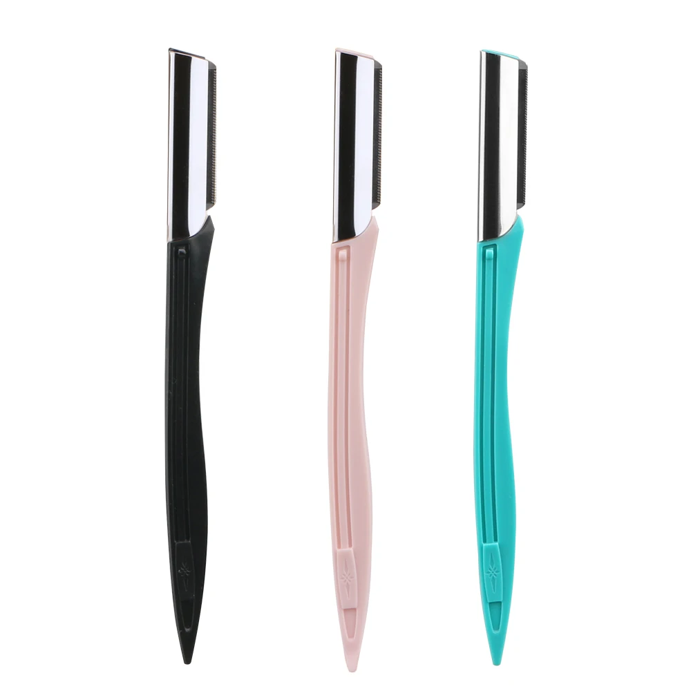 Face Razor Peach Fuzz Remover Multipurpose Eyebrow Razor Exfoliator Dermaplaning Tool Women Razor