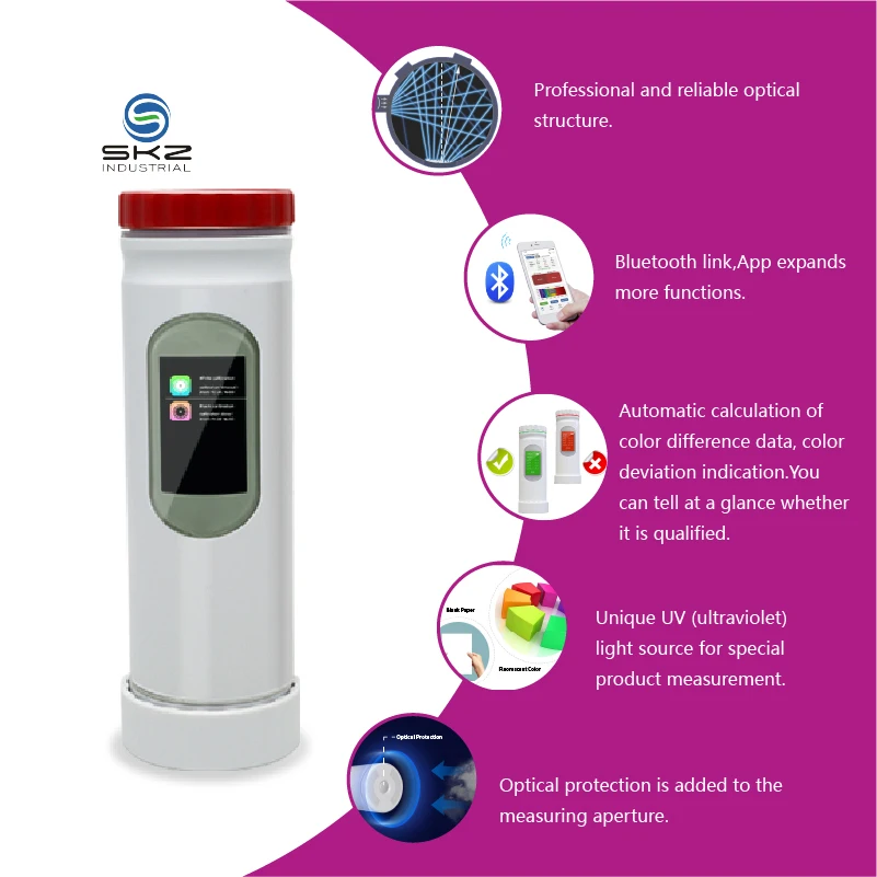 SKZColorCatPro Factory direct supply color-matching machine color uv spectrophotometer test colorimeter