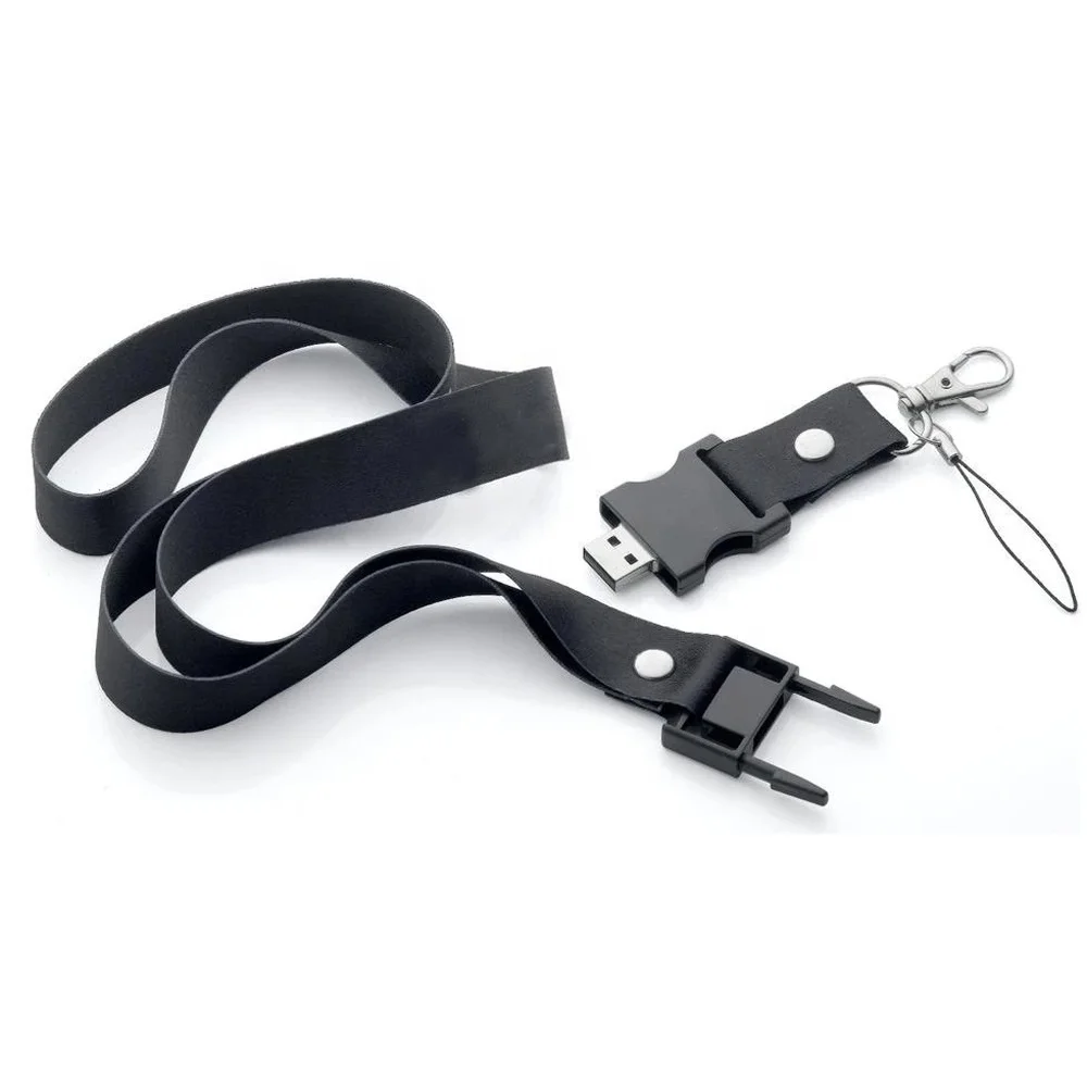 Best seller fashion lanyard usb memory stick / bracelet wristband usb flash drive lanyard Colorful Neck Lanyards