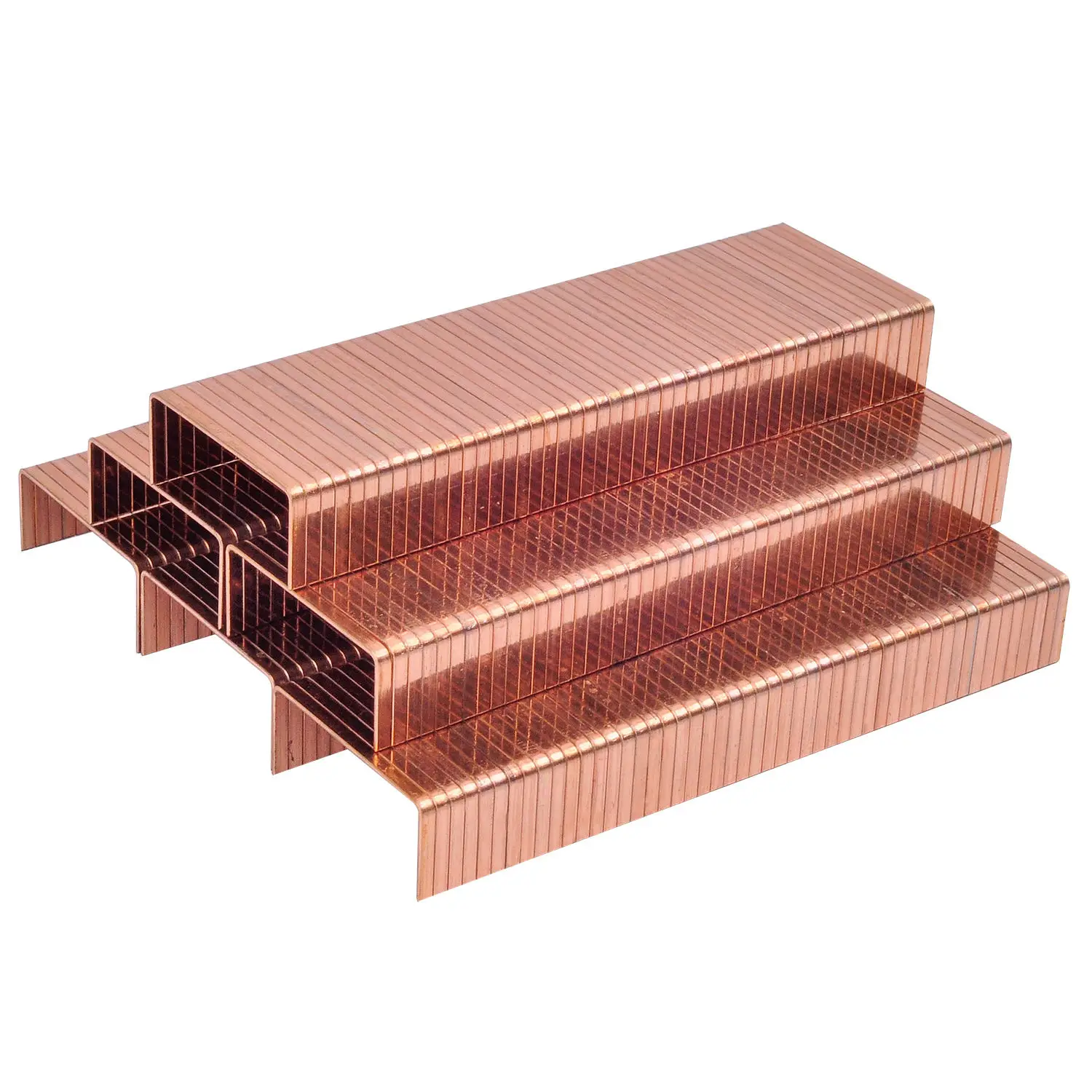 3518 Fastener Nails Staples Copper Coated Industrial Carton Closing Staples