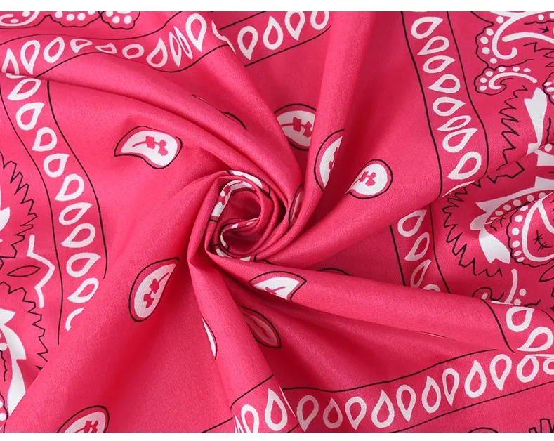 Extra large bandanas for men 90*90cm Polyester Paisley big size Oversize Bandana Custom Logo Printed Headwear