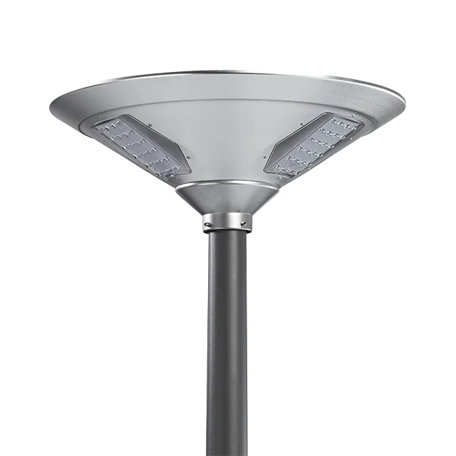 All In One Energy Saving 20W 30W 50W  UFO Integrated Solar Street Garden Light