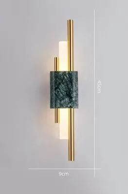 Современный минималистский светодиодный настенный светильник в скандинавском стиле для спальни прикроватной кухни украшение интерьера минималистская лампа